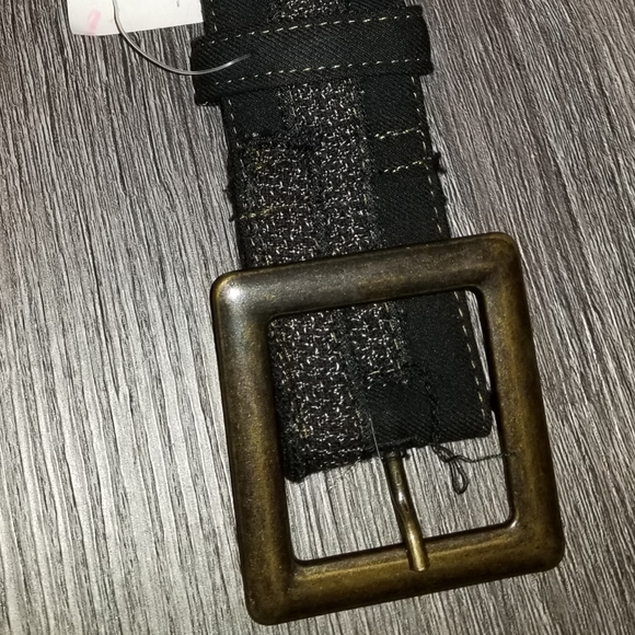 AVENTURE DES TOILES ARTIST PATCHED REVERSIBLE BELT - Picture 2 of 8